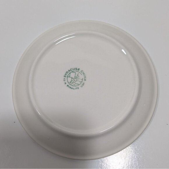 Syracuse China Syralite Green Pattern Side Plate - Picture 4 of 4